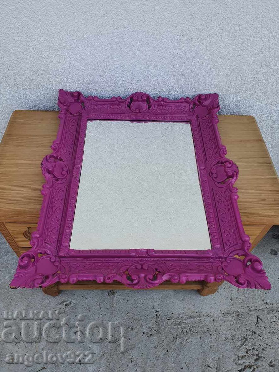 Auction  Vintage mirror in a beautiful baroque frame!!!