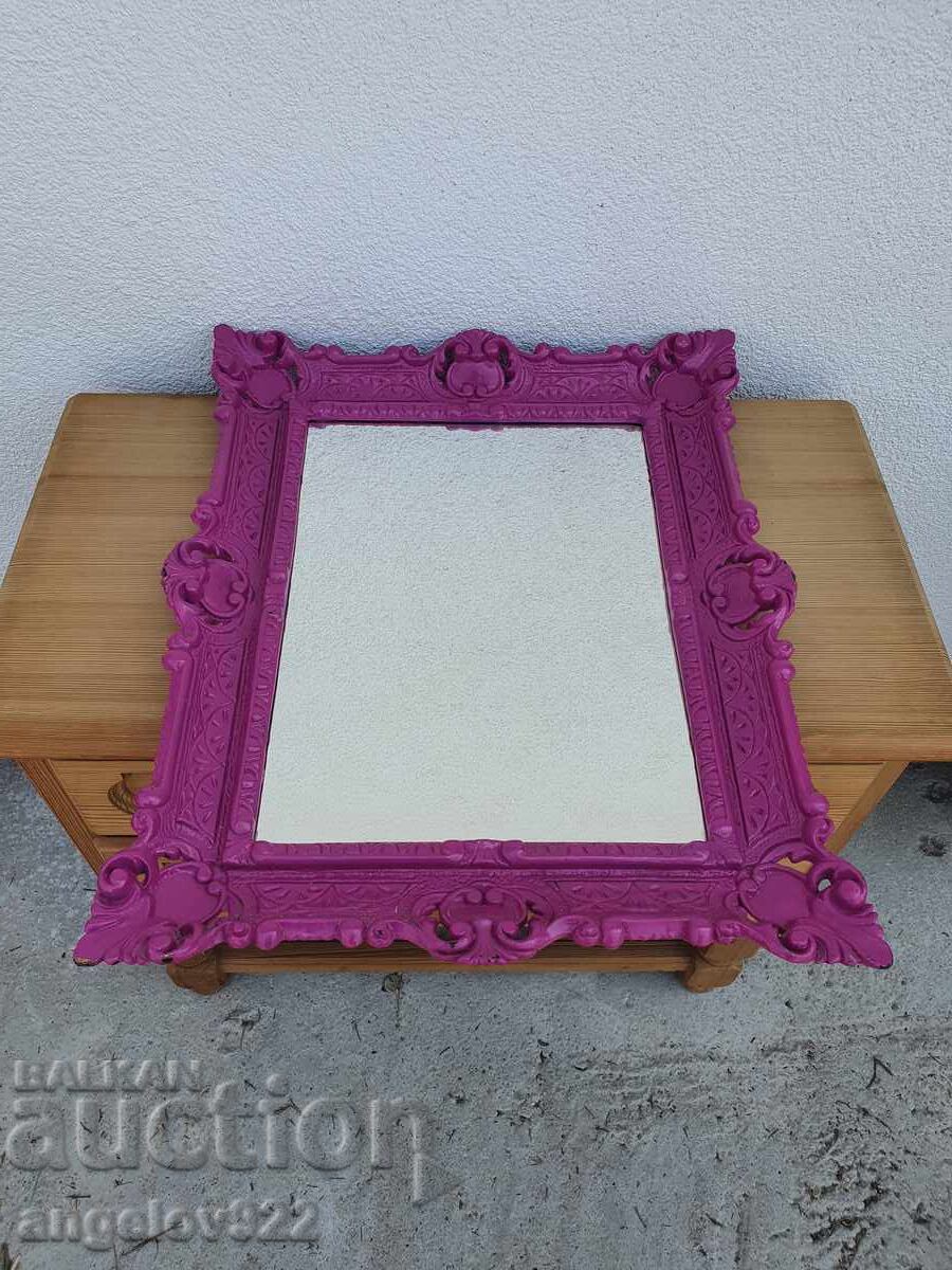 Delivery of Vintage mirror in a beautiful baroque frame!!!
