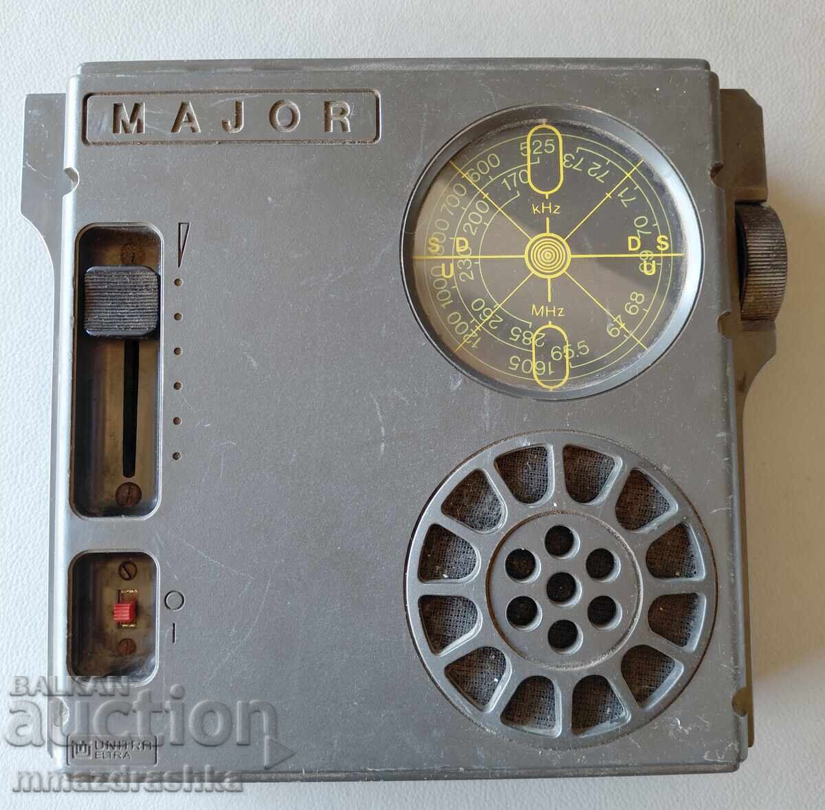Radio MAJOR MOT 759 din anul 1976
