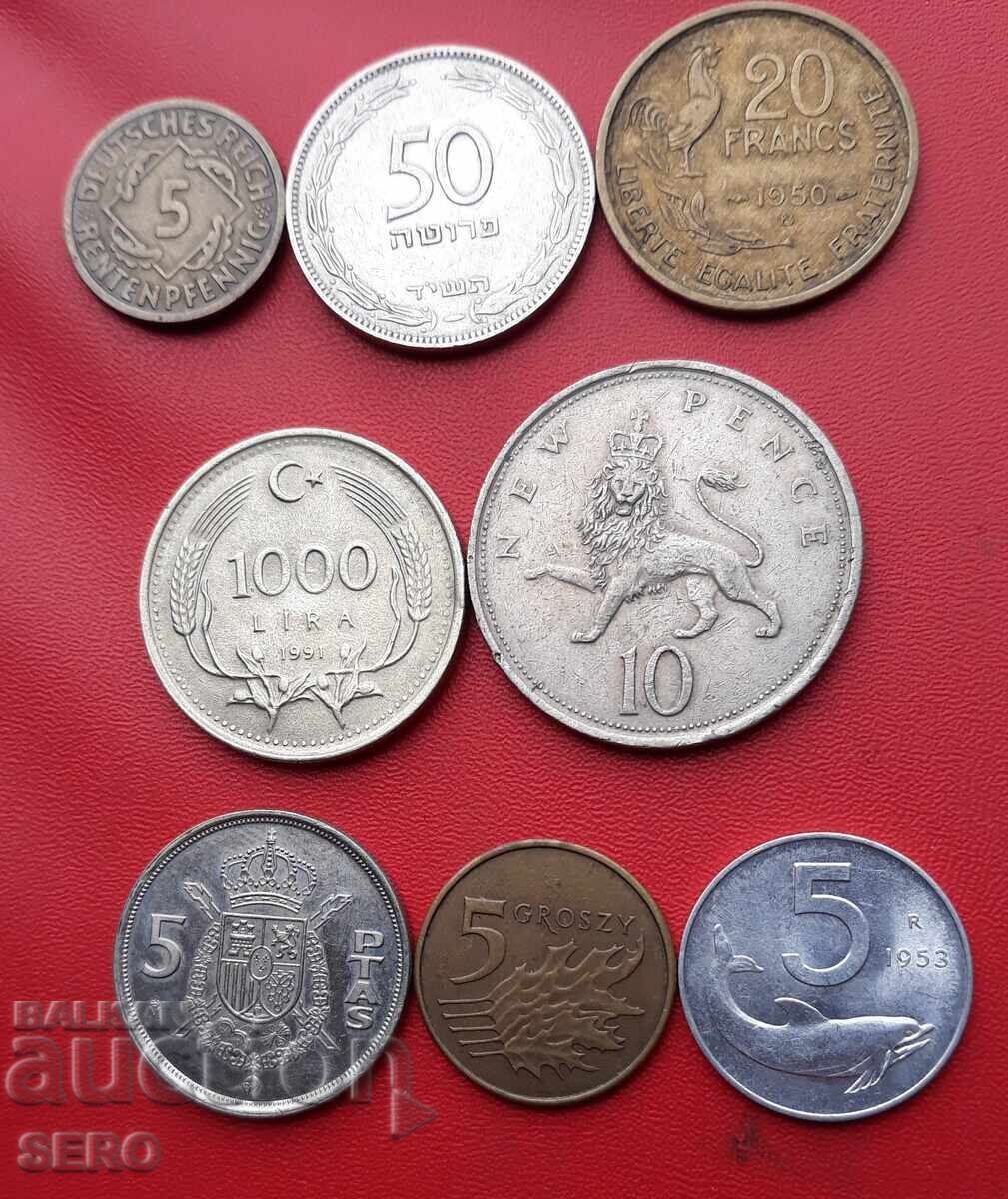 Μικτή παρτίδα 8 νομισμάτων