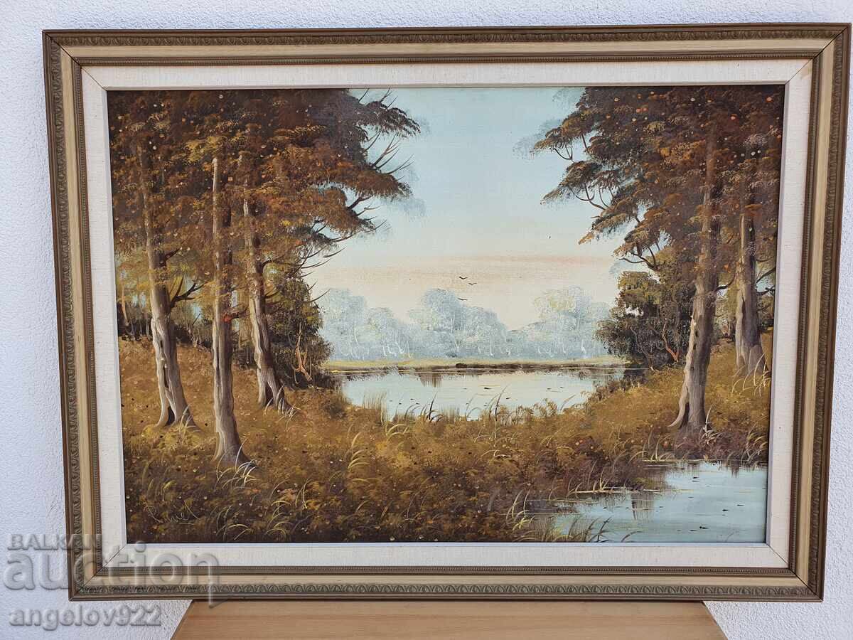 Аукцион Голяма Авторска картина с маслени бои върху платно!!! Аукцион Голяма Авторска картина с маслени бои върху платно!!!