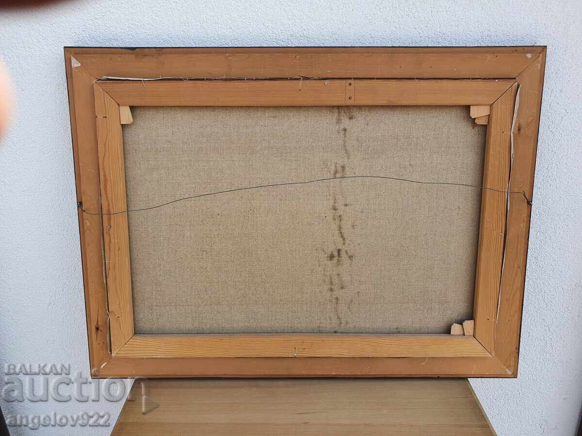 Pictură în ulei originală mare pe pânză!!! - 7