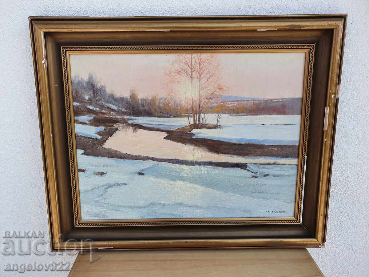 Μεγάλη Πρωτότυπη ελαιογραφία σε καμβά!!! με τιμή € 29.00 | 56.72 BGN Μεγάλη Πρωτότυπη ελαιογραφία σε καμβά!!! με τιμή € 29.00 | 56.72 BGN