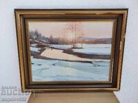 Μεγάλη Πρωτότυπη ελαιογραφία σε καμβά!!!