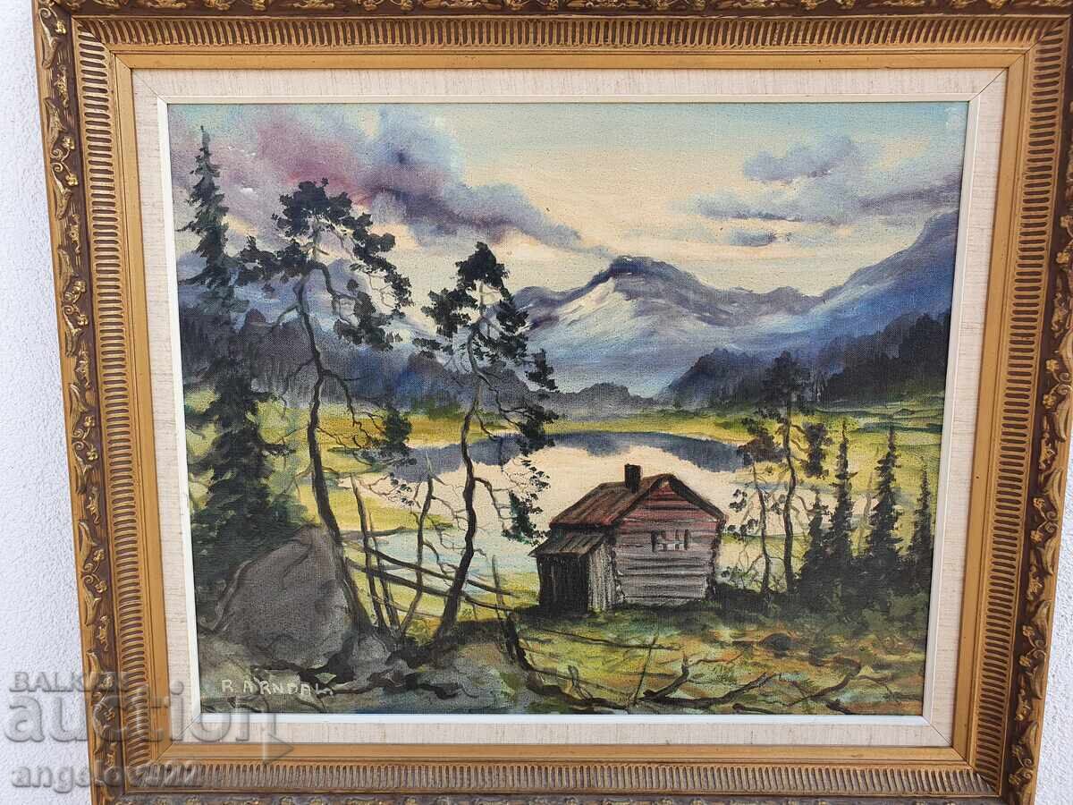 Pictura in ulei originala pe panza!!! - 5