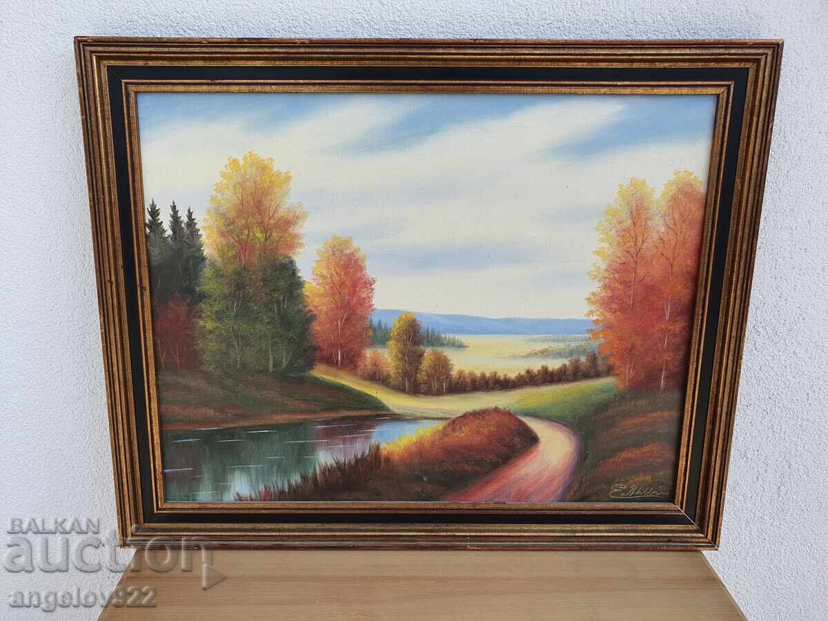 Авторска картина с маслени бои върху платно!!!