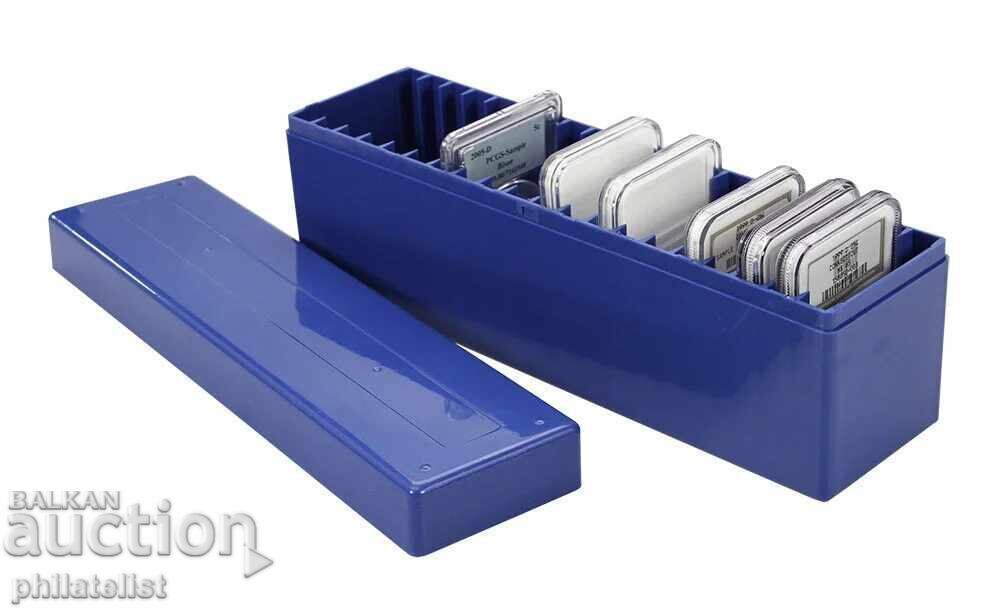 Licitație SAFE – Cutie pentru 20 de monede certificate – NGC, PCGS