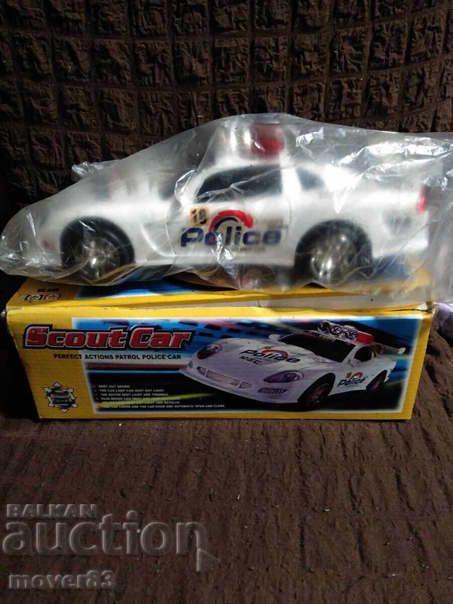 Old toy "Scout car". 90s. New Old toy "Scout car". 90s. New