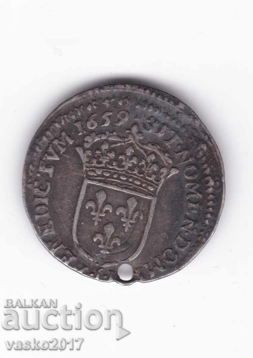 1/12 Ecu - France 1659