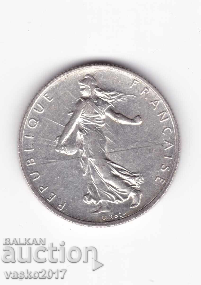 2 Франка - Франция 1917 с цена € 17.00 | 33.25 лв.