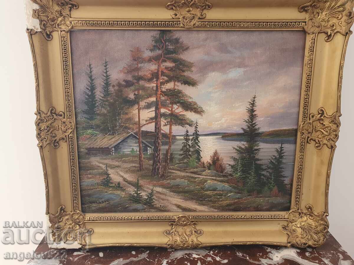 Licitație Pictura in ulei originala pe panza!!!