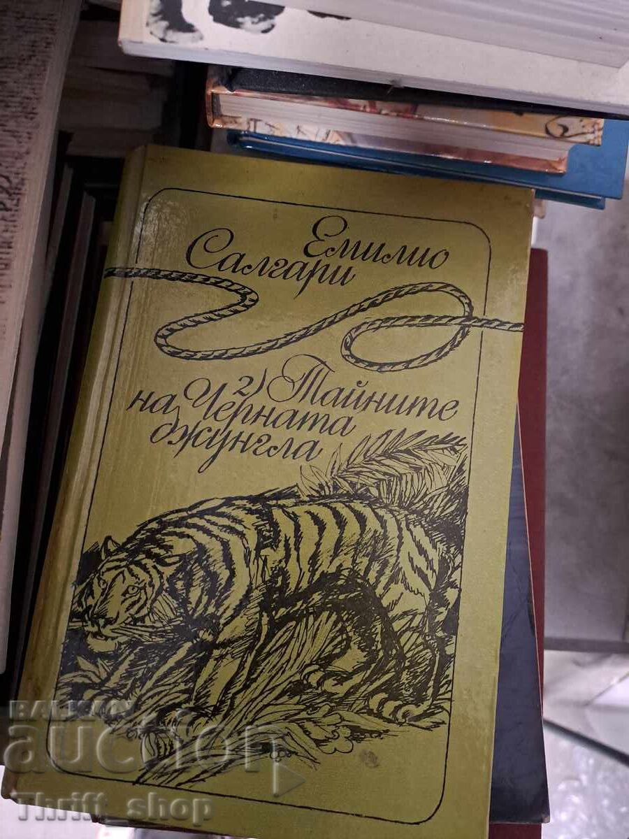 Secretele junglei negre Emilio Salgari