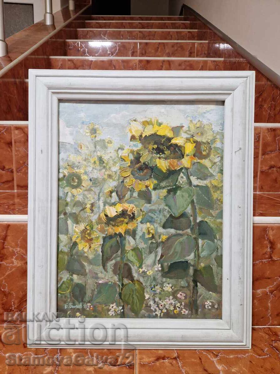 Borislav Bonchev - Natură statică ulei pe pânză cu preț € 99.00 | 193.63 BGN