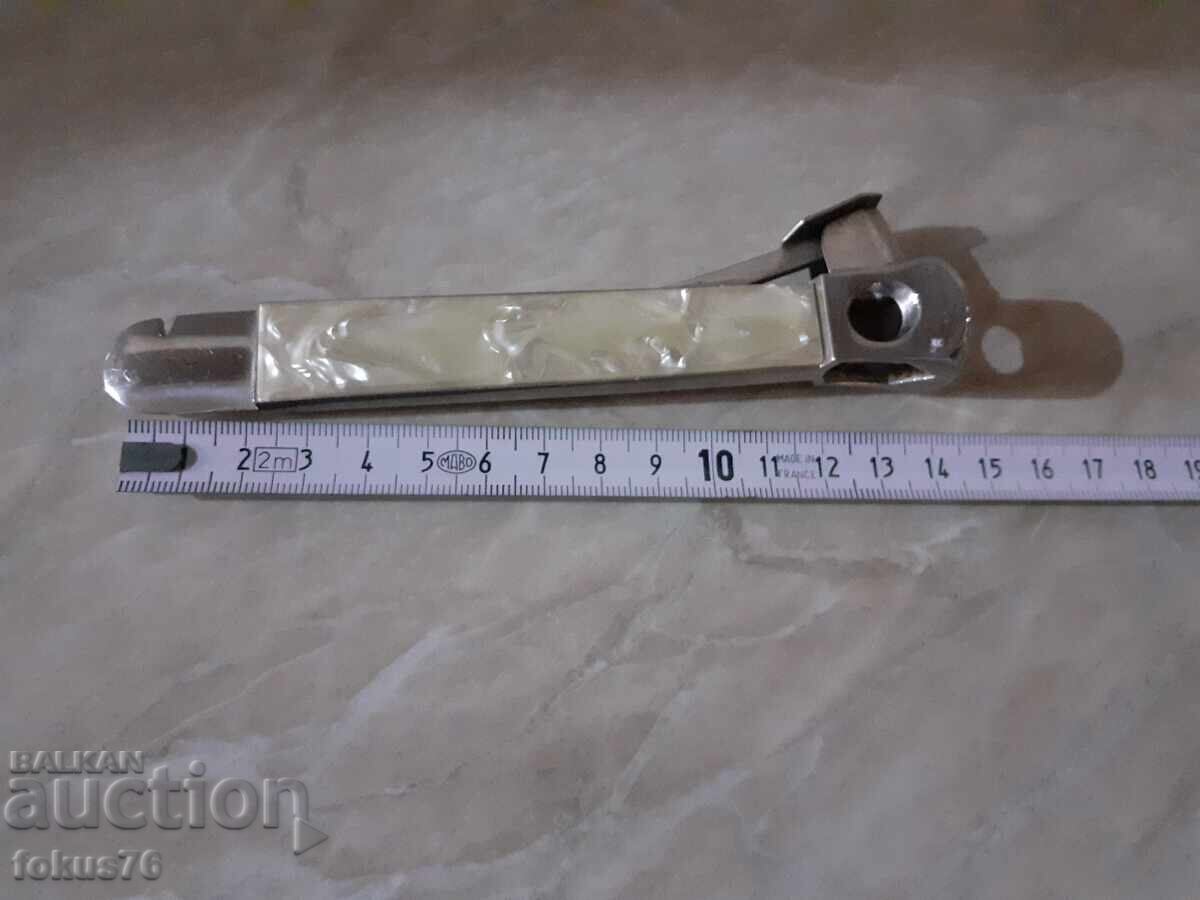Cutit de trabucuri Solingen cu maner din sidef - 5 Cutit de trabucuri Solingen cu maner din sidef - 5