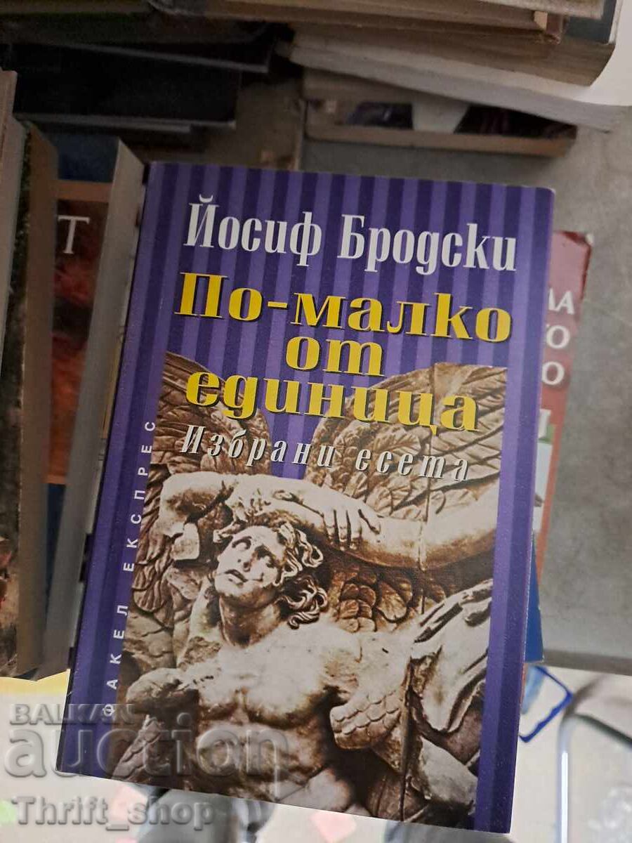 По-малко от единица Йосиф Бродски