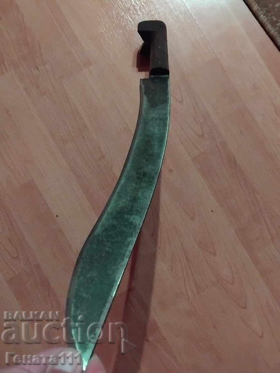 Old forged knife - 5