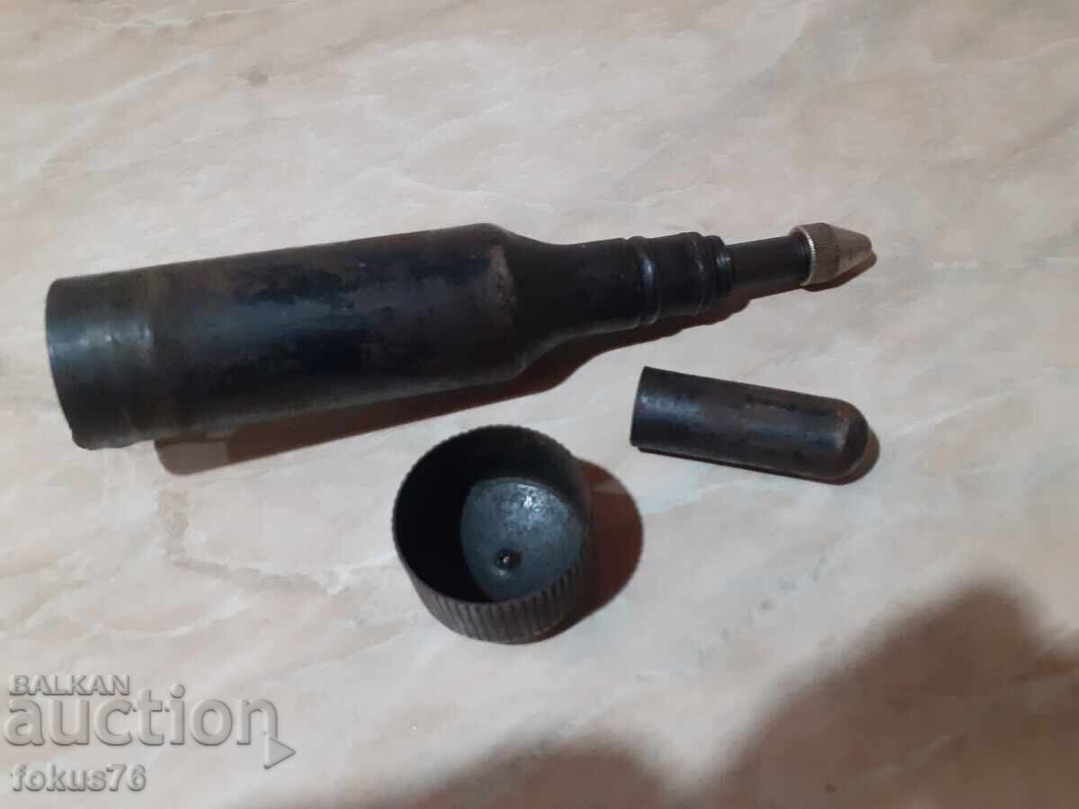 Livrarea Vechi greisor metalic militar pentru motocicletă - taslamit