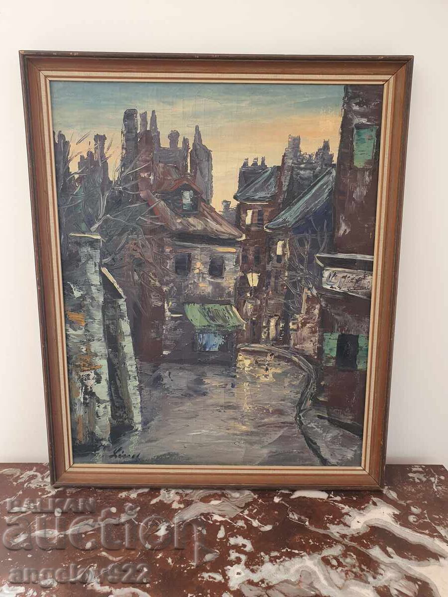 Pictura in ulei originala pe panza!!!