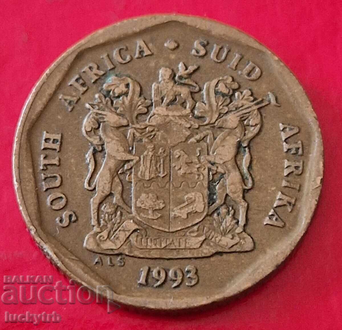 20 цента 1993 - Южна Африка с цена € 0.50 | 0.98 лв.