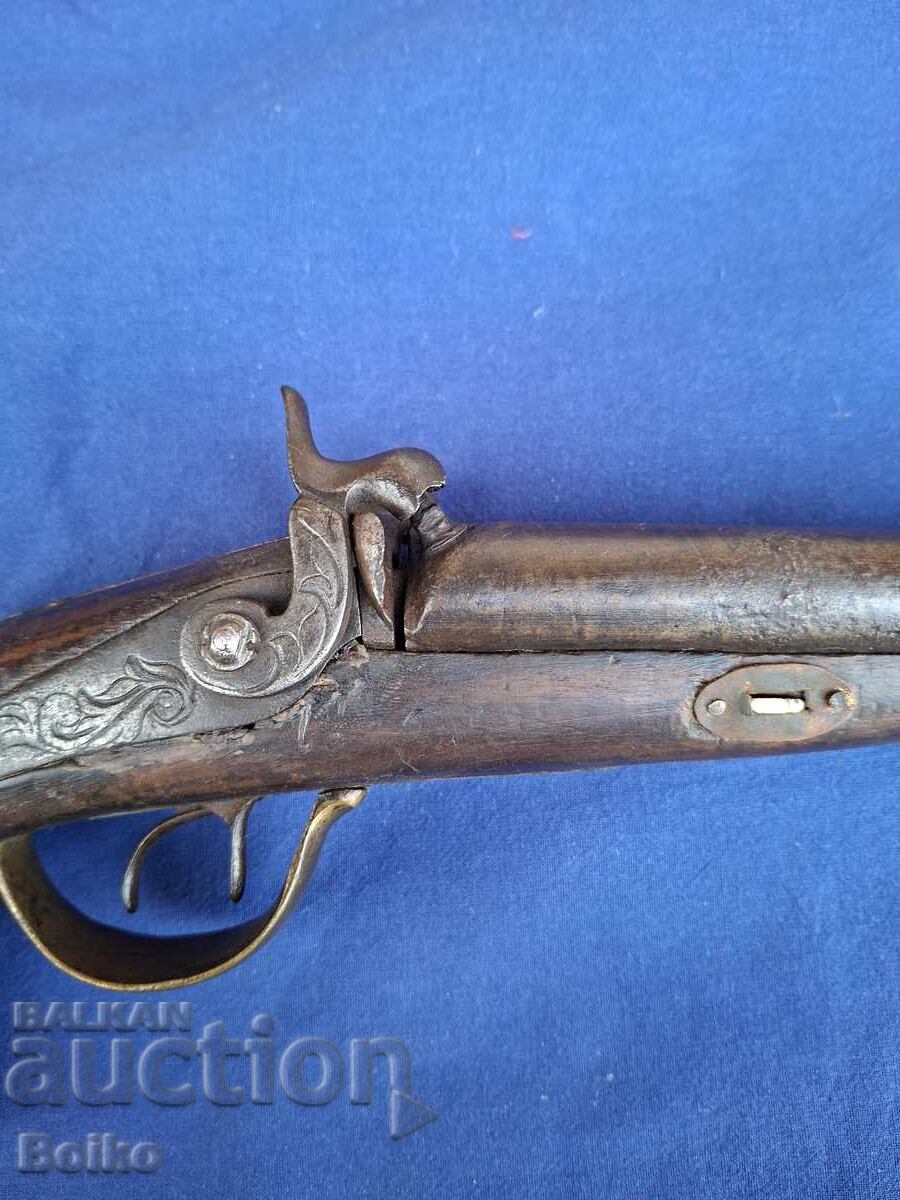 Δημοπρασία Dvutsevna kapsulna pushka, dŭlzhina 37 sm