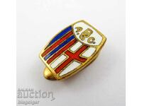 VECHI INSIGNĂ DE FOTBAL - BOLOGNA ITALIA - BUTONELLĂ - EMAIL