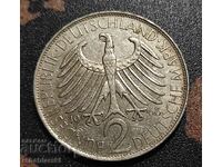 Νόμισμα Γερμανία 2 μάρκα "J" [1968]