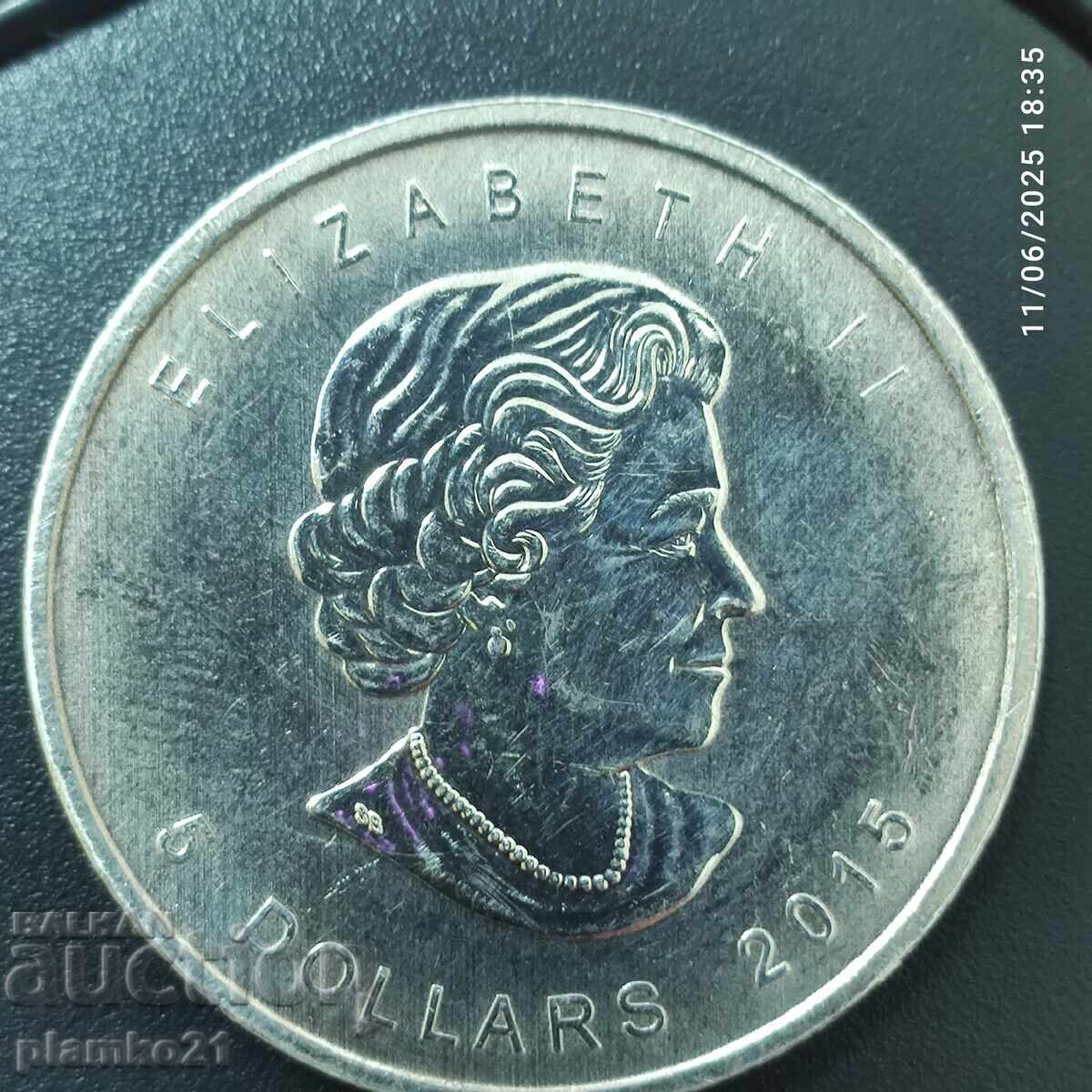 5 dolari 2015 Canada
