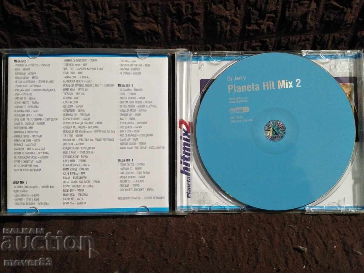 CD disc. Planetă hit mix. 2004 cu preț € 0.89 | 1.74 BGN