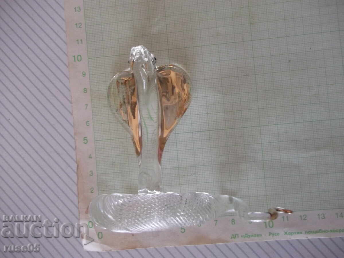 Фигура "Змия" стъклена с цена € 10.23 | 20.01 лв.