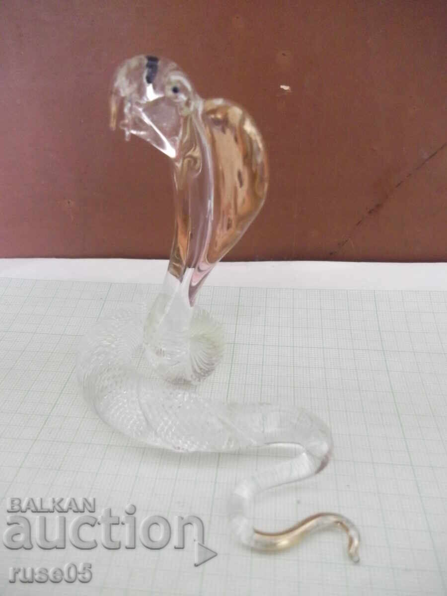 Фигура "Змия" стъклена - 6