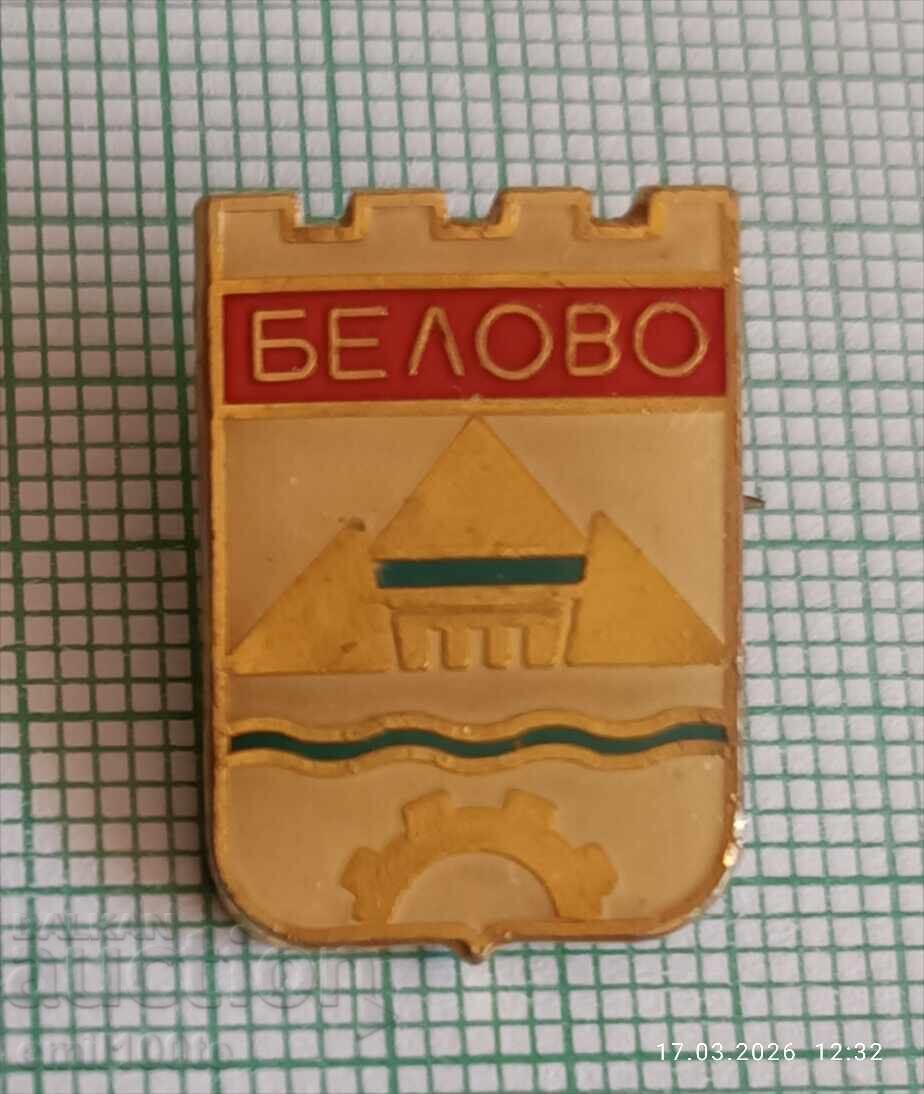 Insignă - blazonul Belovo