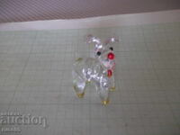 Figurină "Câine" sticlă