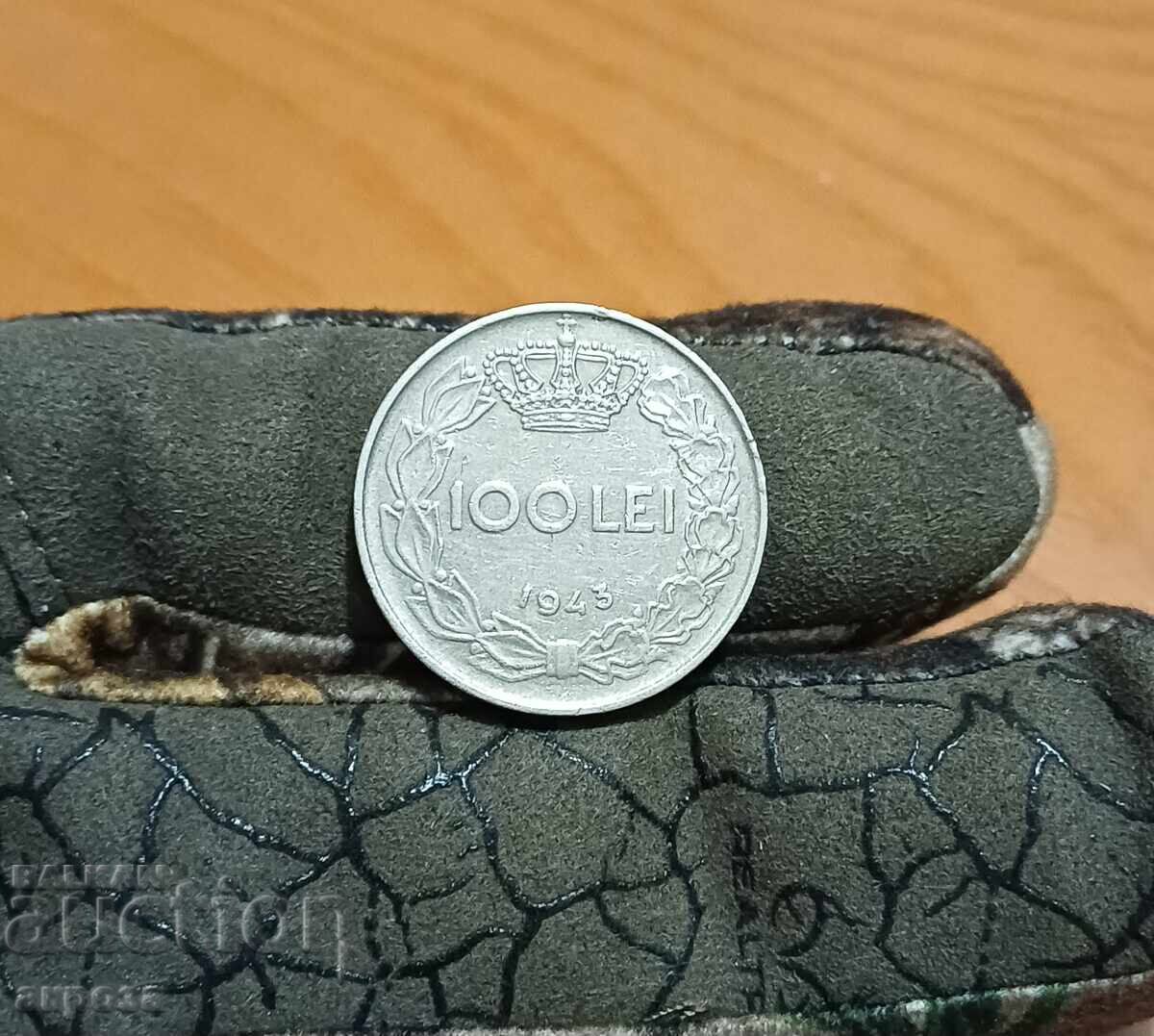 100 lei România 1943 în calitate