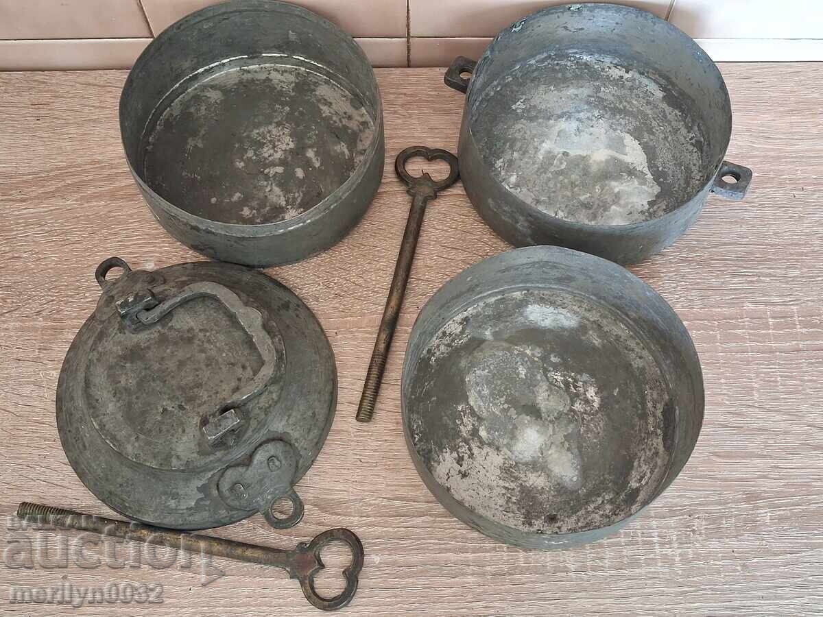 Παράδοση Kancheta za khrana osmanski ofitserski sefertas bakŭr sŭd