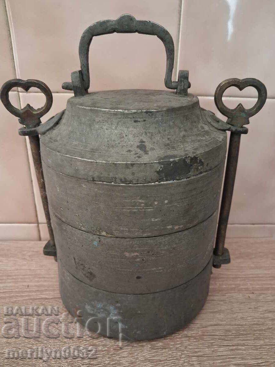Kancheta za khrana osmanski ofitserski sefertas bakŭr sŭd - 7 Kancheta za khrana osmanski ofitserski sefertas bakŭr sŭd - 7