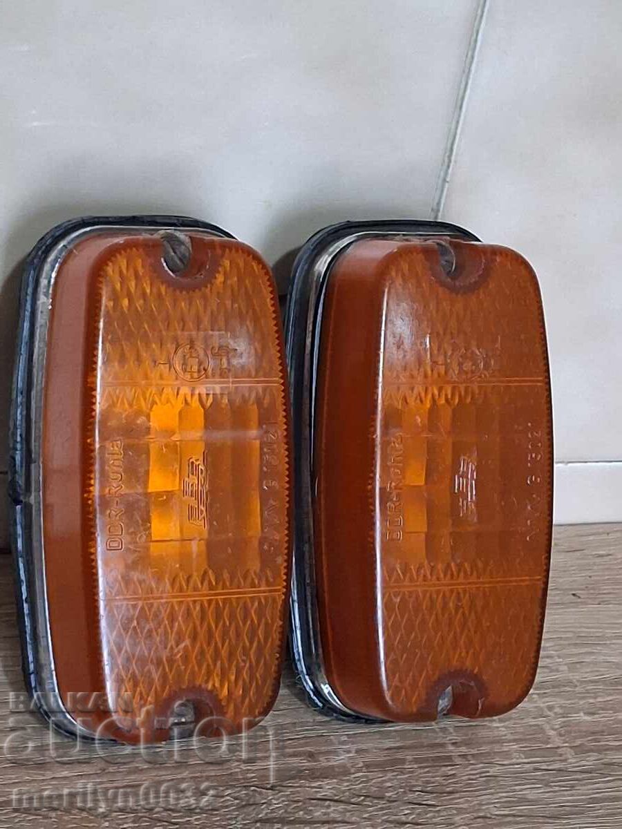 Semnalizări 2 buc pentru automobil Trabant semnalizator lampă RDG