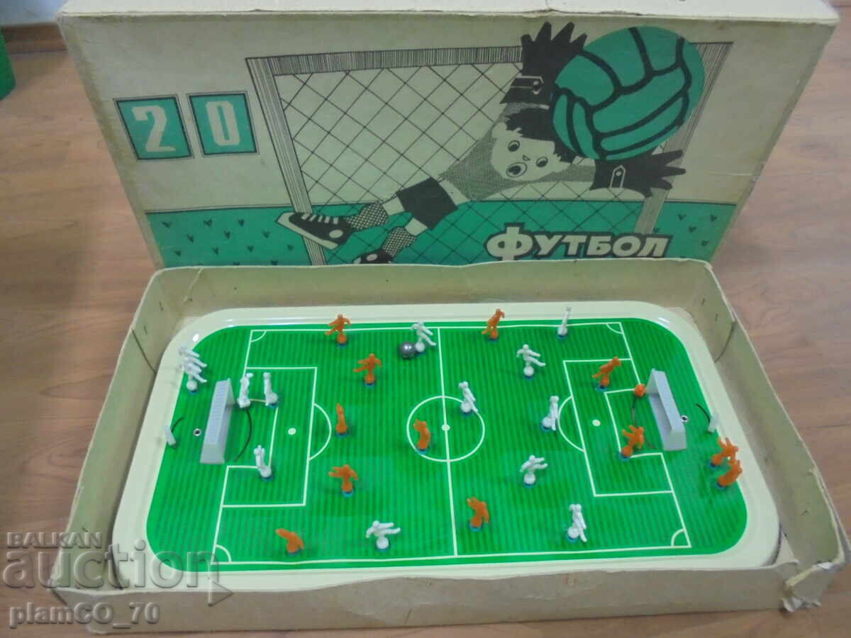 №*8532 Jucărie veche din tablă rusească „Fotbal“ – URSS - 6