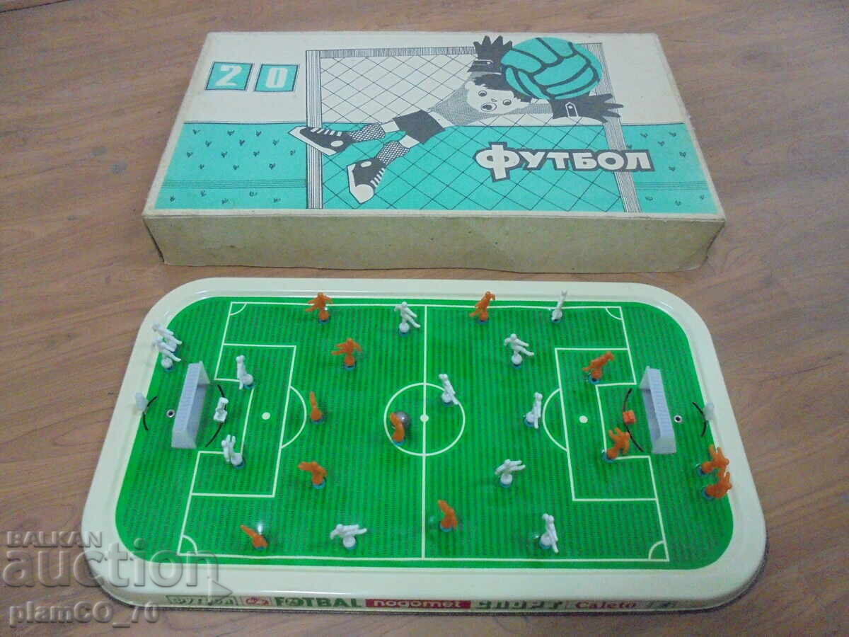 №*8532 Jucărie veche din tablă rusească „Fotbal“ – URSS