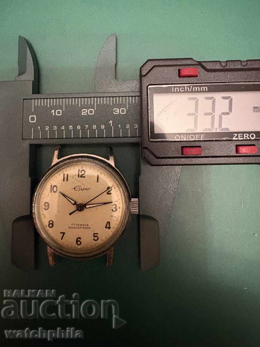 Licitație Eppo ceas mecanic rar pentru bărbați. Funcționează