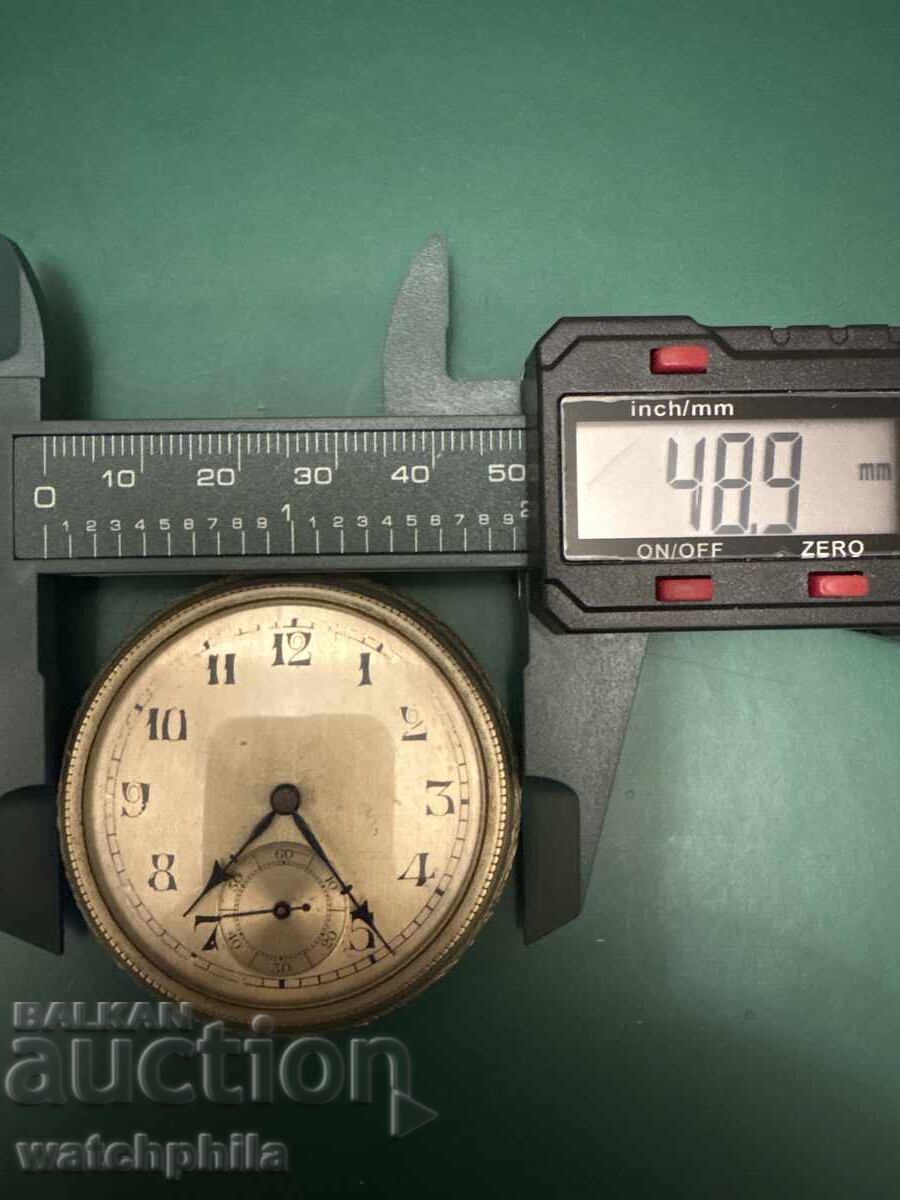 Ceas de buzunar elvețian rar. Funcționează - 5