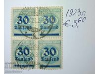 Γερμανία, Δημοκρατία της Βαϊμάρης, 1923, καθαρές πλάτες