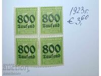 Γερμανία, Δημοκρατία της Βαϊμάρης, 1923, καθαρές πλάτες