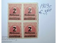 Γερμανία, Δημοκρατία της Βαϊμάρης, 1923, καθαρές πλάτες