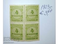 Γερμανία, Δημοκρατία της Βαϊμάρης, 1923, καθαρές πλάτες