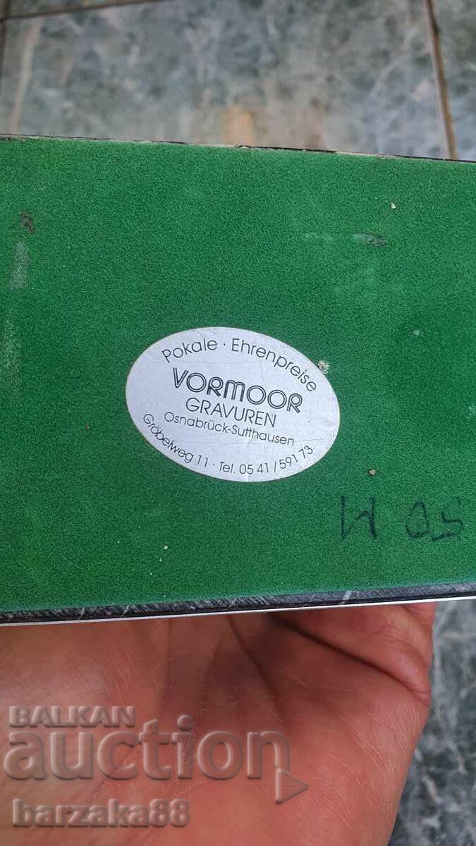 Figurină din bronz pe postament de marmură 1996 - 6