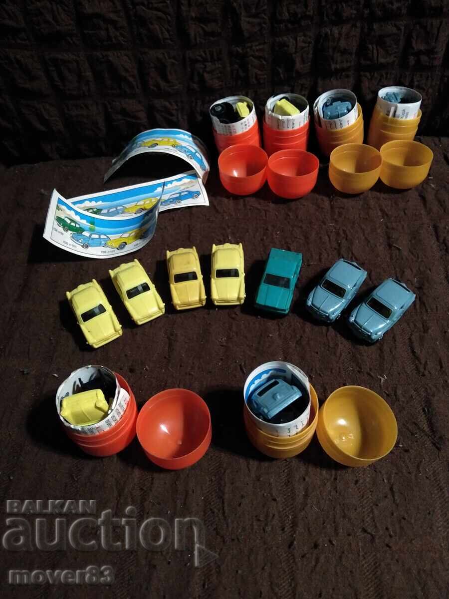 Toys from Kinder. Cars. 13 pieces Toys from Kinder. Cars. 13 pieces