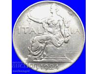 1 Λίρα 1924 Ιταλία