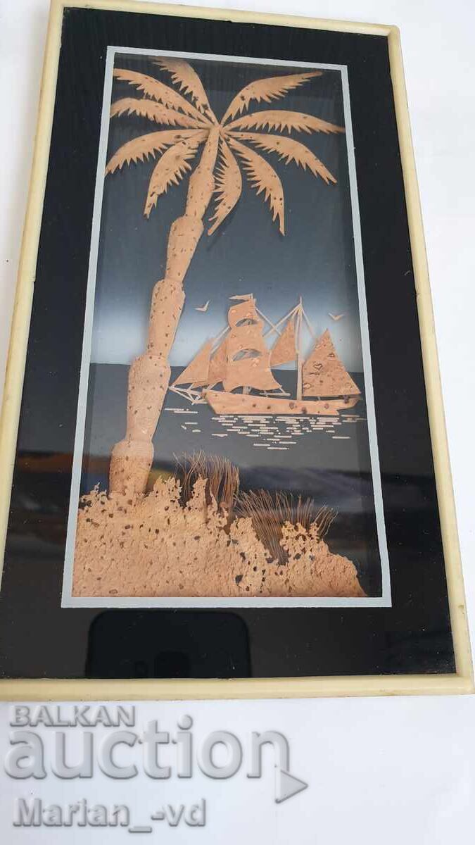 Tablouri retro din plută - 5 bucăți - 5