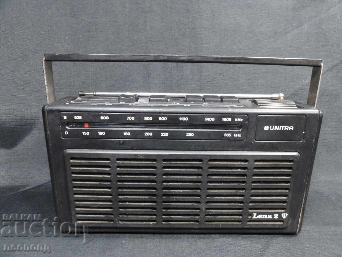 BZTS STAR RETRO SOTS TRANZISTOR RADIO UNITRA LENA 2