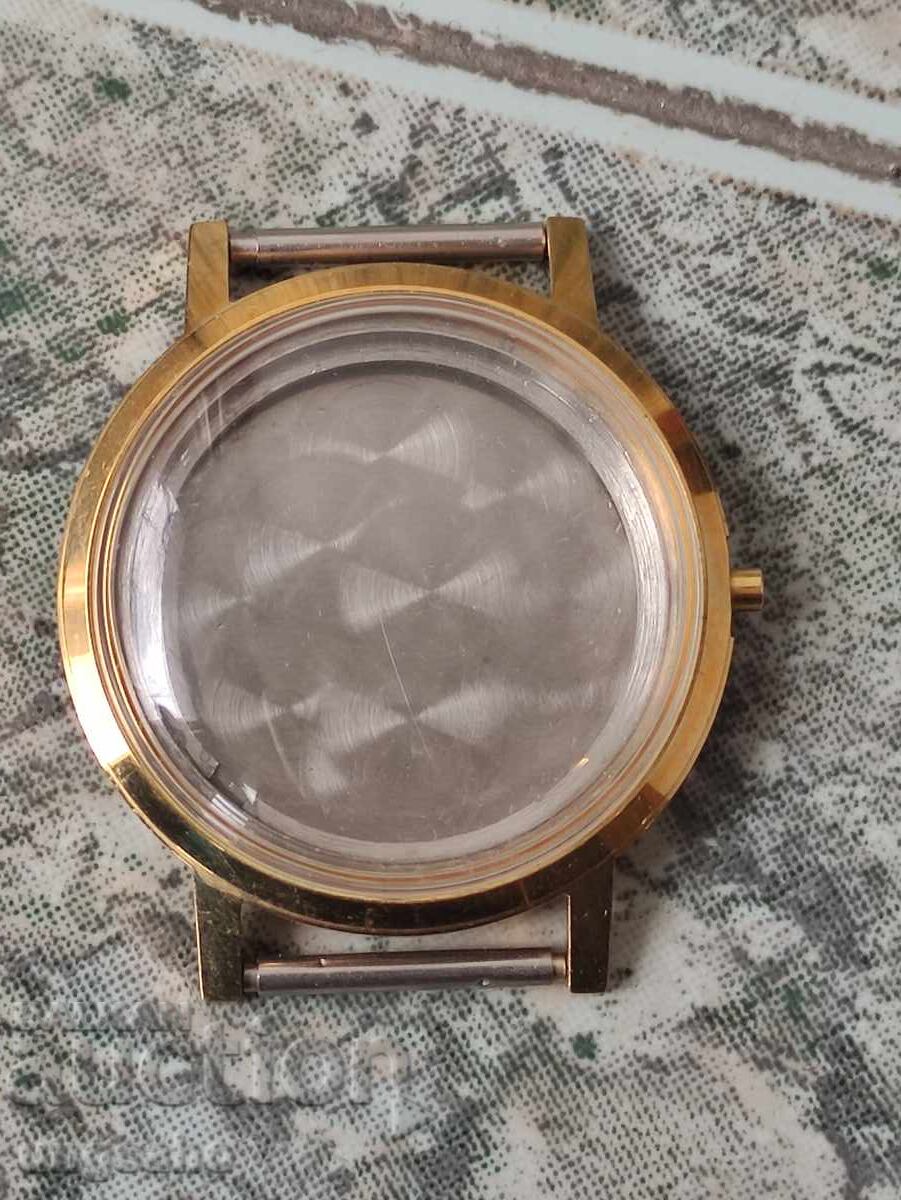 Nouă casă aurită de la Poljot. 20 microni Nouă casă aurită de la Poljot. 20 microni